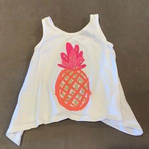 Gymboree Pineapple Sparkle Top